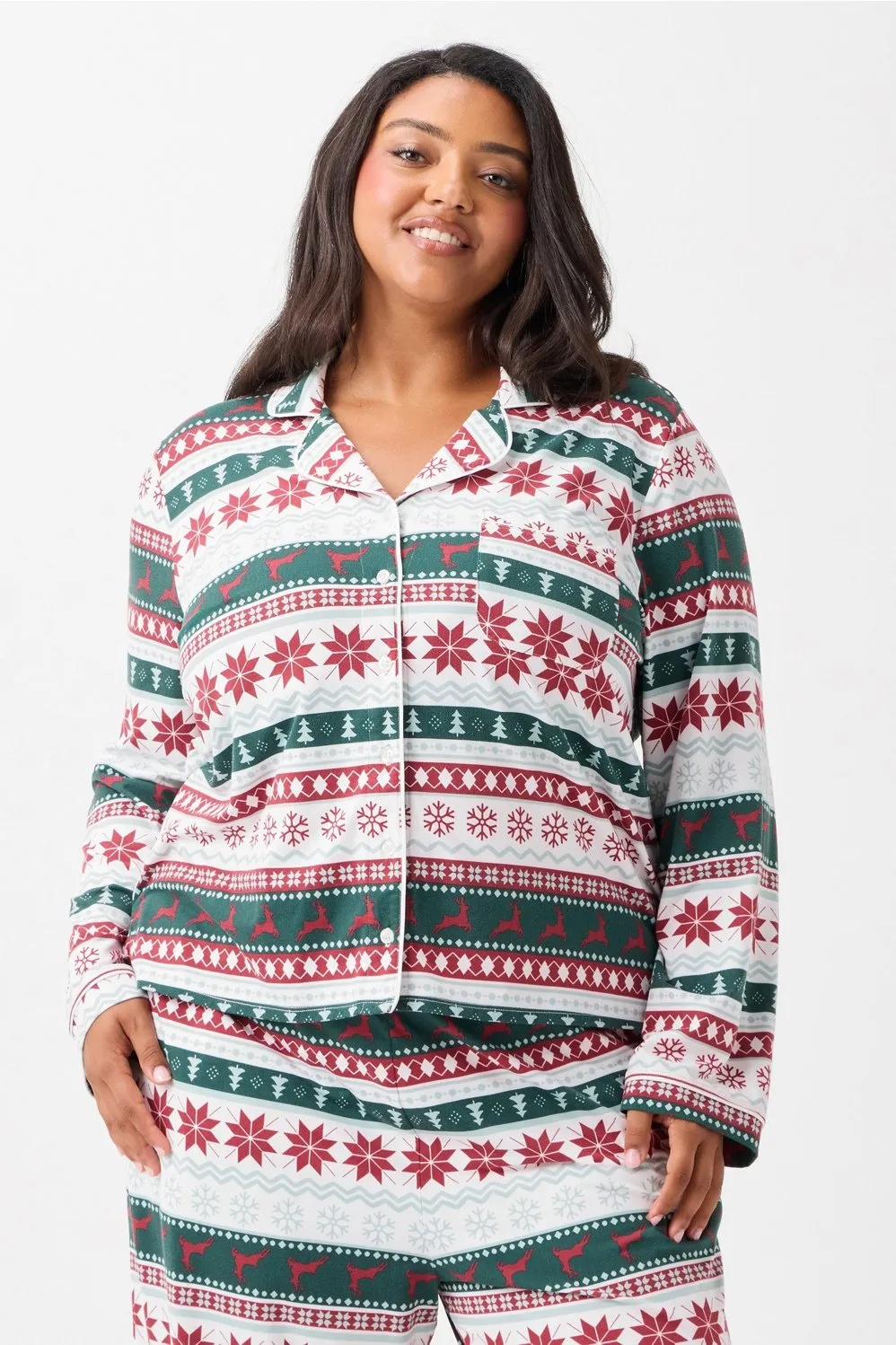 Cloud Jersey Sleep Long Sleeve Top sold by Fabletics
