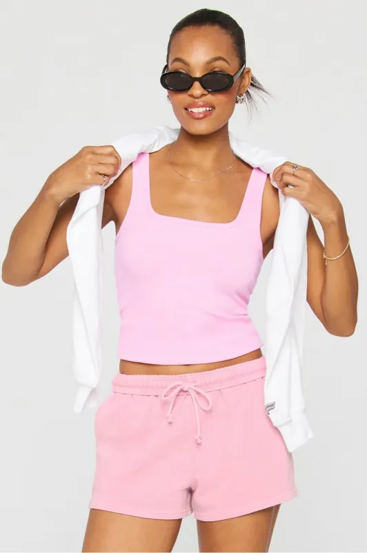 Daily Rib Square Neck Tank sold by Fabletics