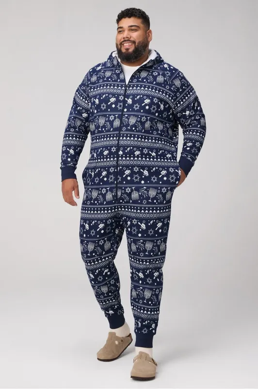 The Go-To Fleece Hooded Onesie sold by Fabletics