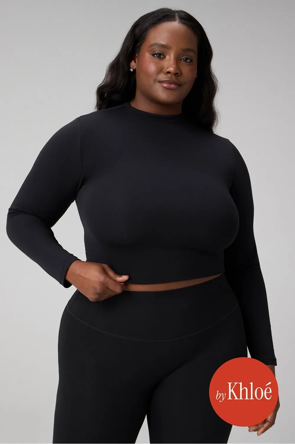 Seamless Long-Sleeve Essential Tee sold by Fabletics