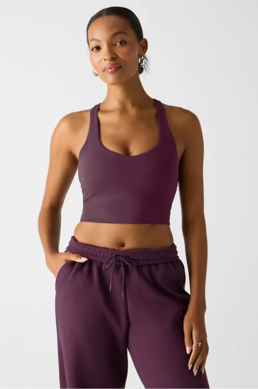 Anywhere Cropped Built-In Bra Tank sold by Fabletics