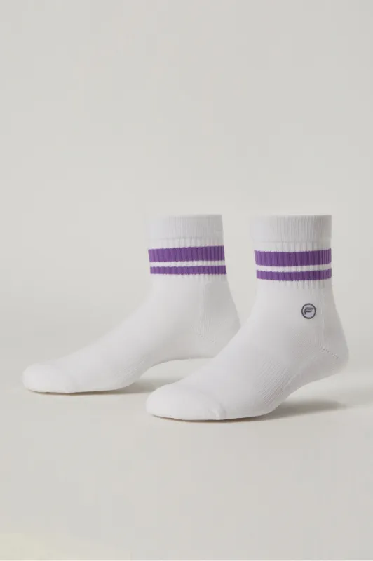 The Everyday Quarter Crew Sock sold by Fabletics