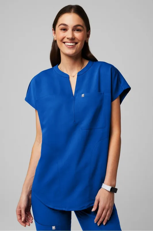 Evolve Oversized Scrub Top sold by Fabletics