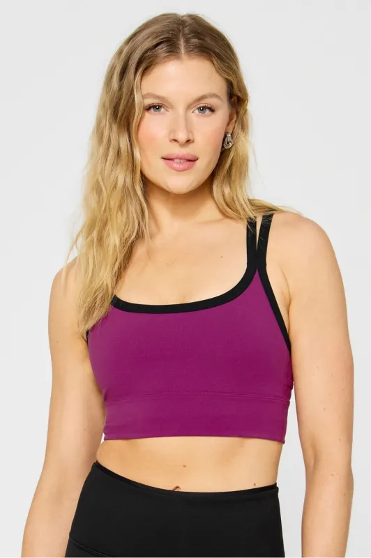 Principal Longline Medium Impact Sports Bra sold by Fabletics