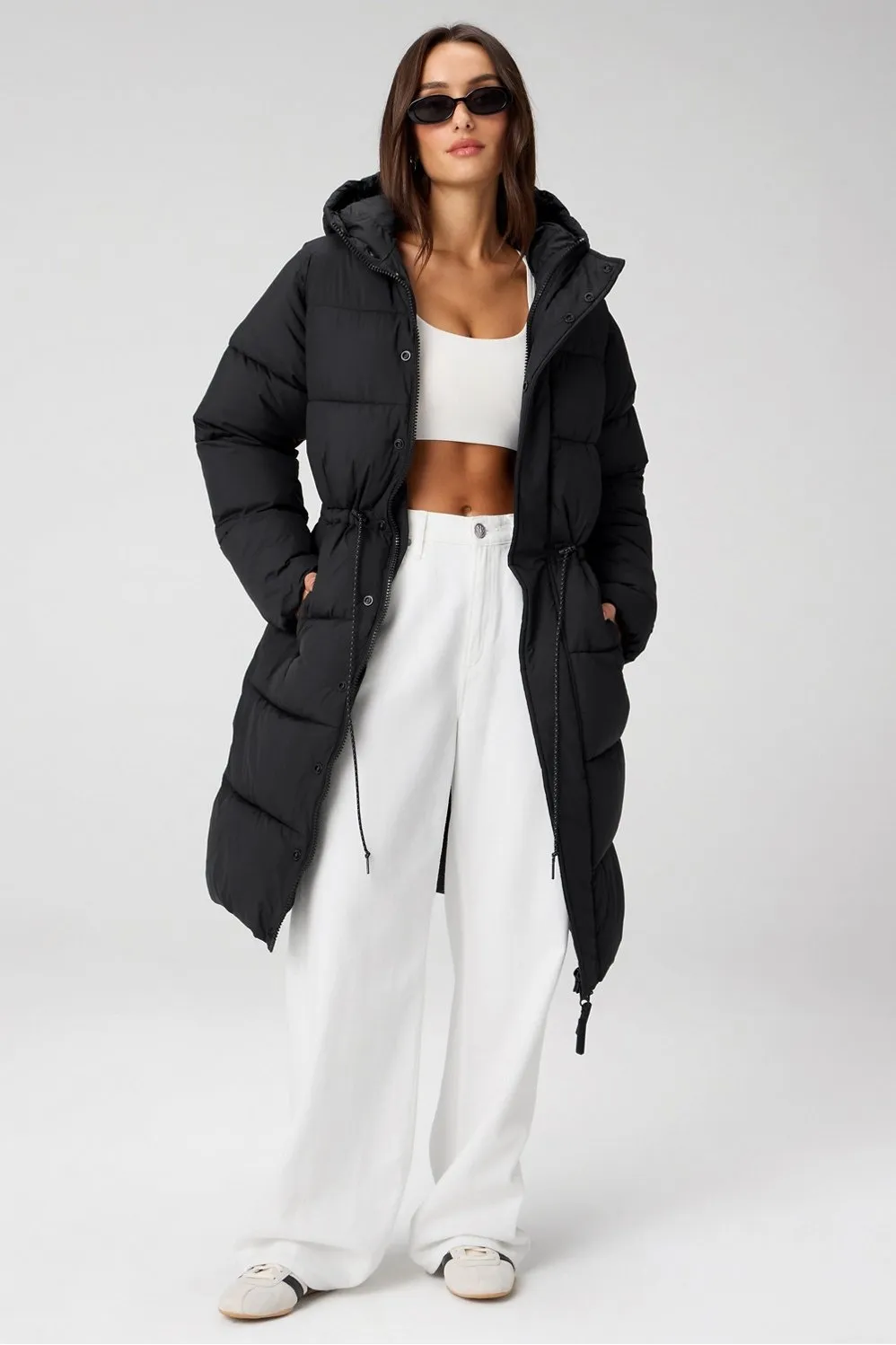 Essential Long Puffer sold by Fabletics