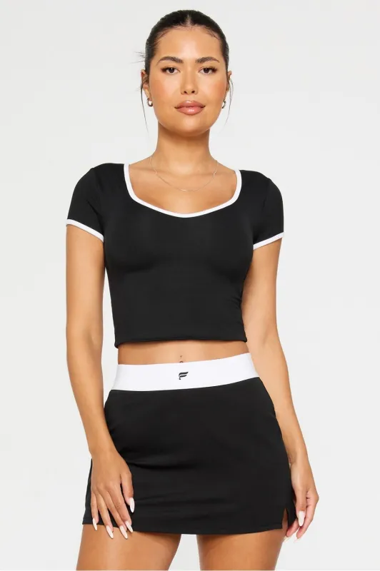 AirLite Short-Sleeve Top sold by Fabletics