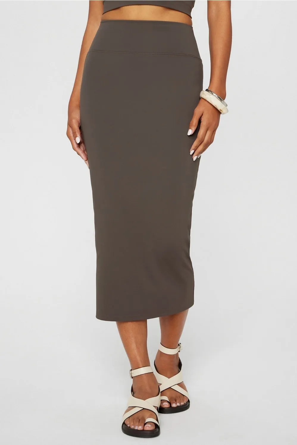 PureLuxe Midi Skirt sold by Fabletics