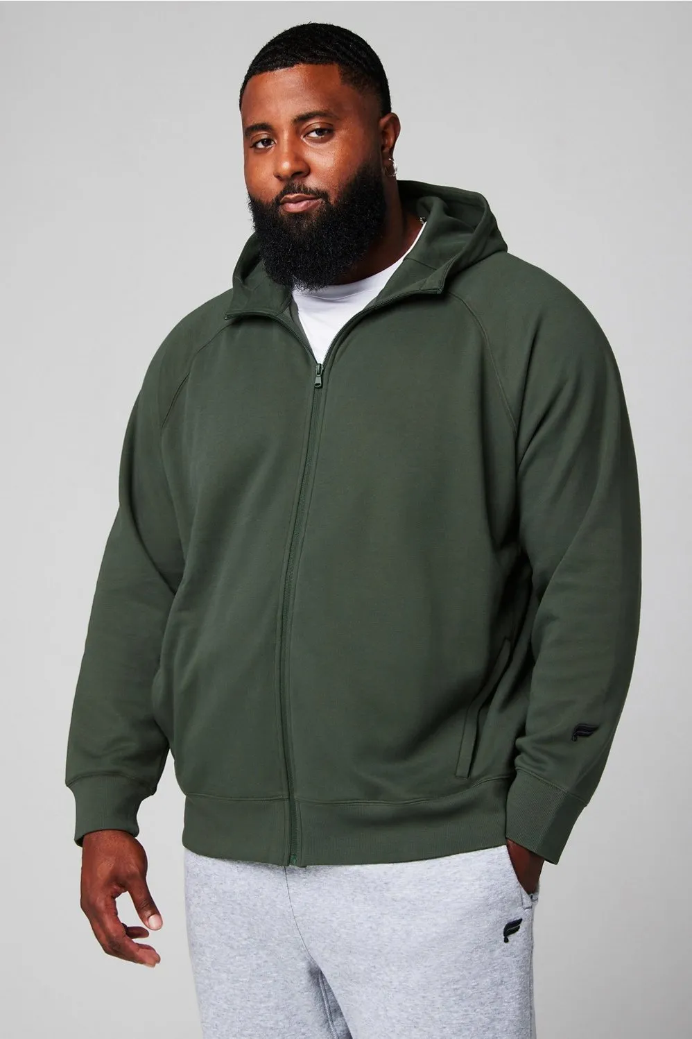 The Go-To Full Zip Hoodie sold by Fabletics