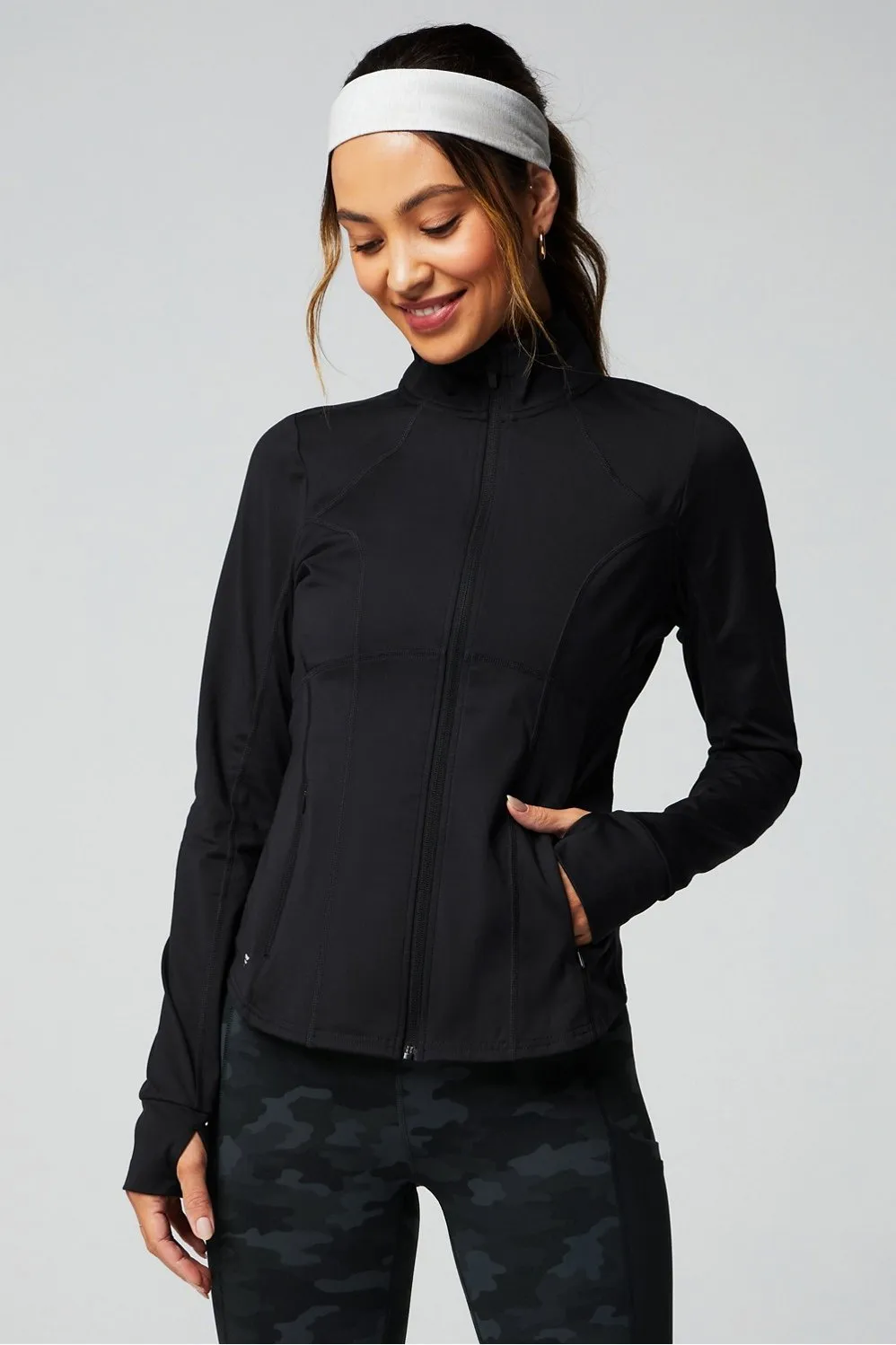 Perfect Storm Train Jacket sold by Fabletics