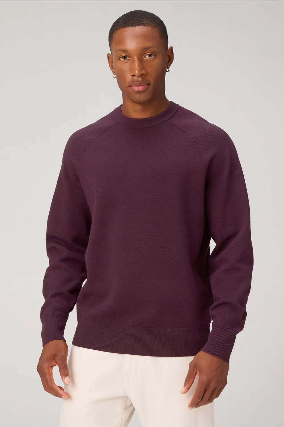 The SoftTouch Crewneck Sweater sold by Fabletics