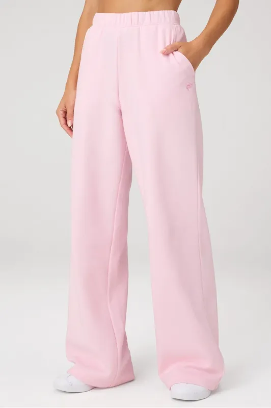 Cozy Fleece Wide Leg Sweatpant sold by Fabletics