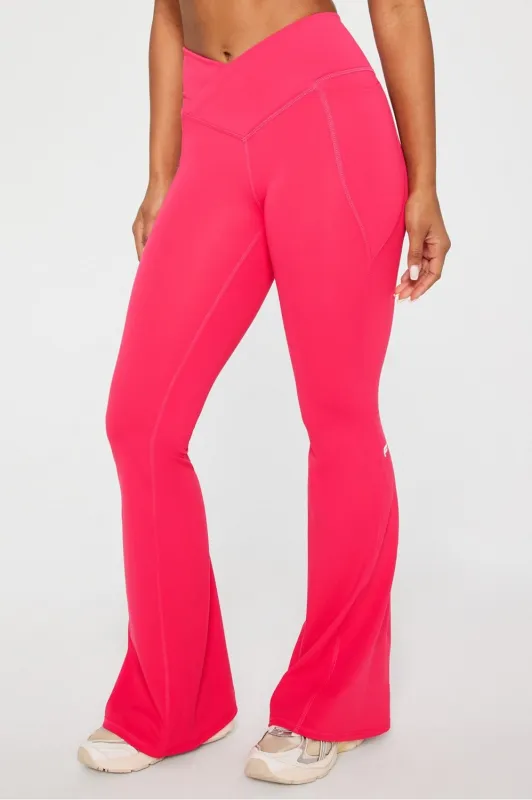 Oasis PureLuxe High-Waisted Crossover Flare sold by Fabletics