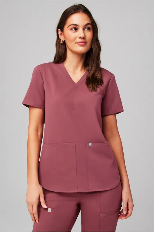 Method 2-Pocket Scrub Top sold by Fabletics