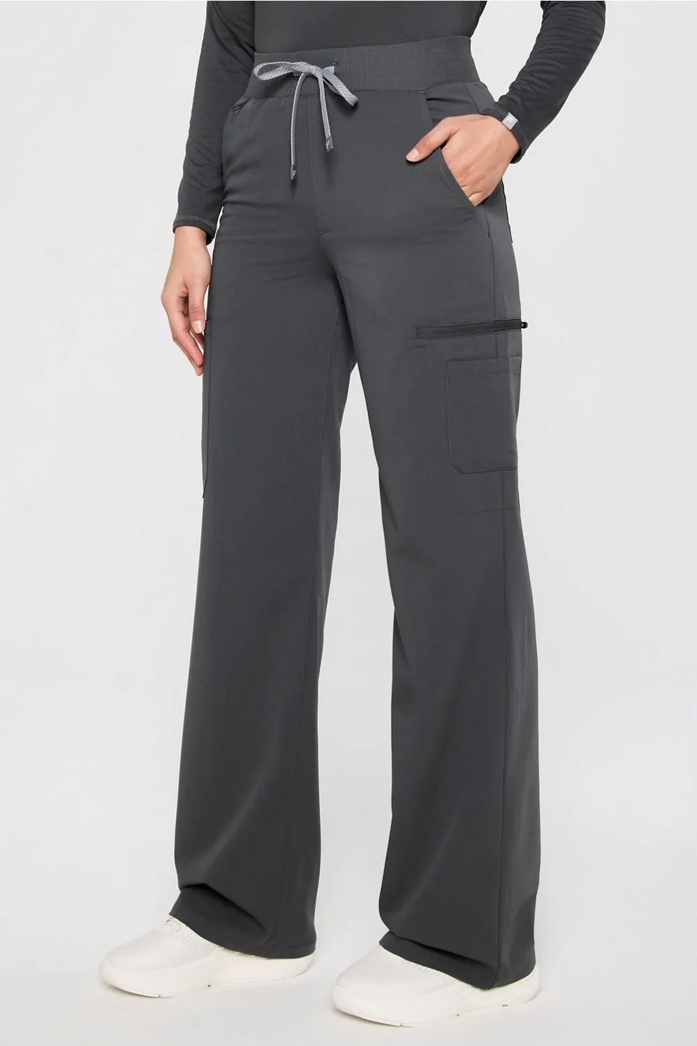 High-Rise Wide Leg Scrub Pant sold by Fabletics