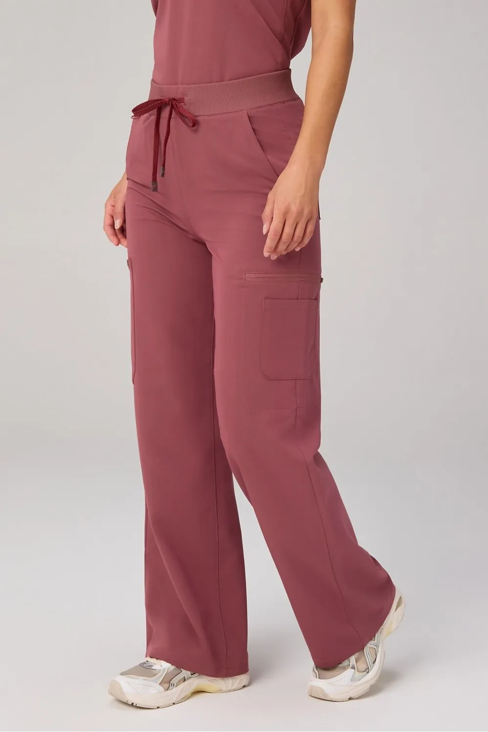 High-Rise Wide Leg Scrub Pant sold by Fabletics