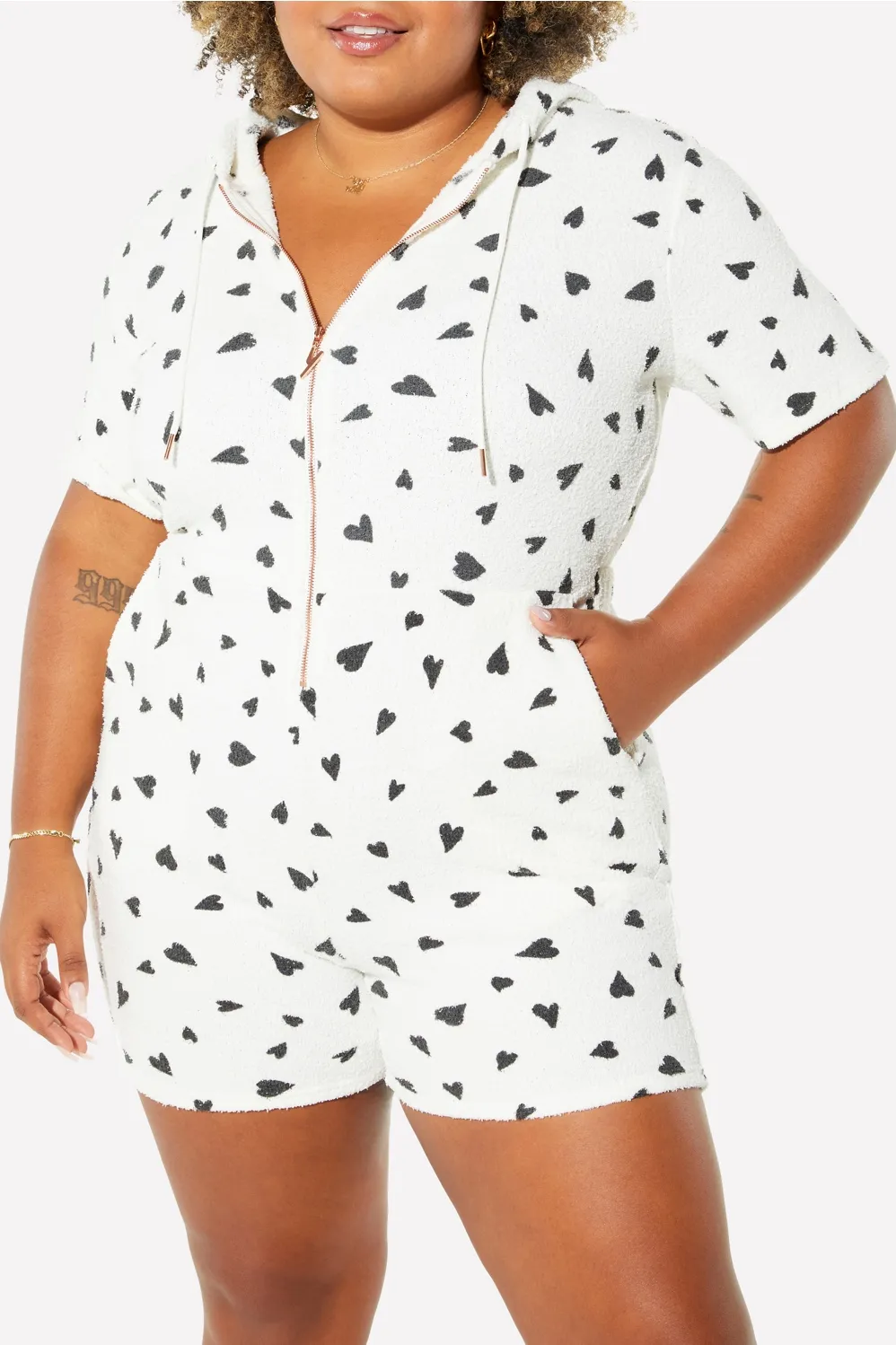 Pet Me Short Onesie sold by Fabletics