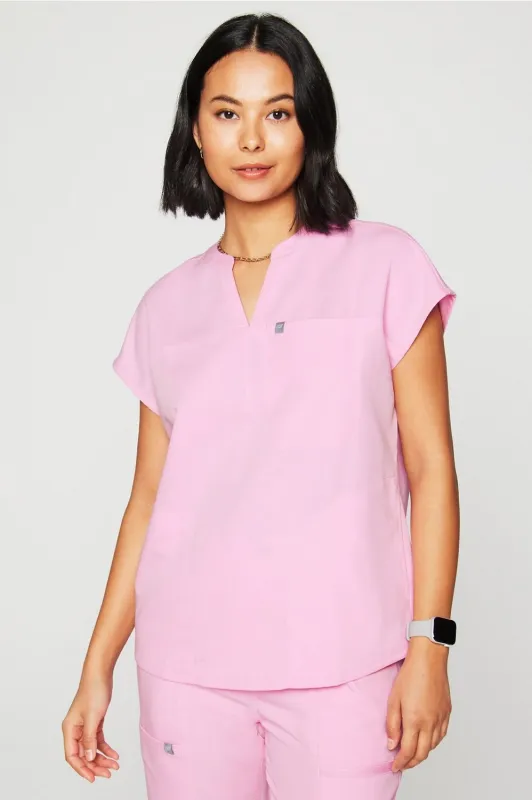 Evolve Oversized Scrub Top sold by Fabletics