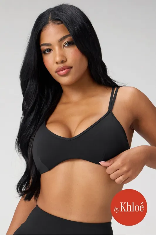 PureLuxe Strappy Low Impact Bra sold by Fabletics