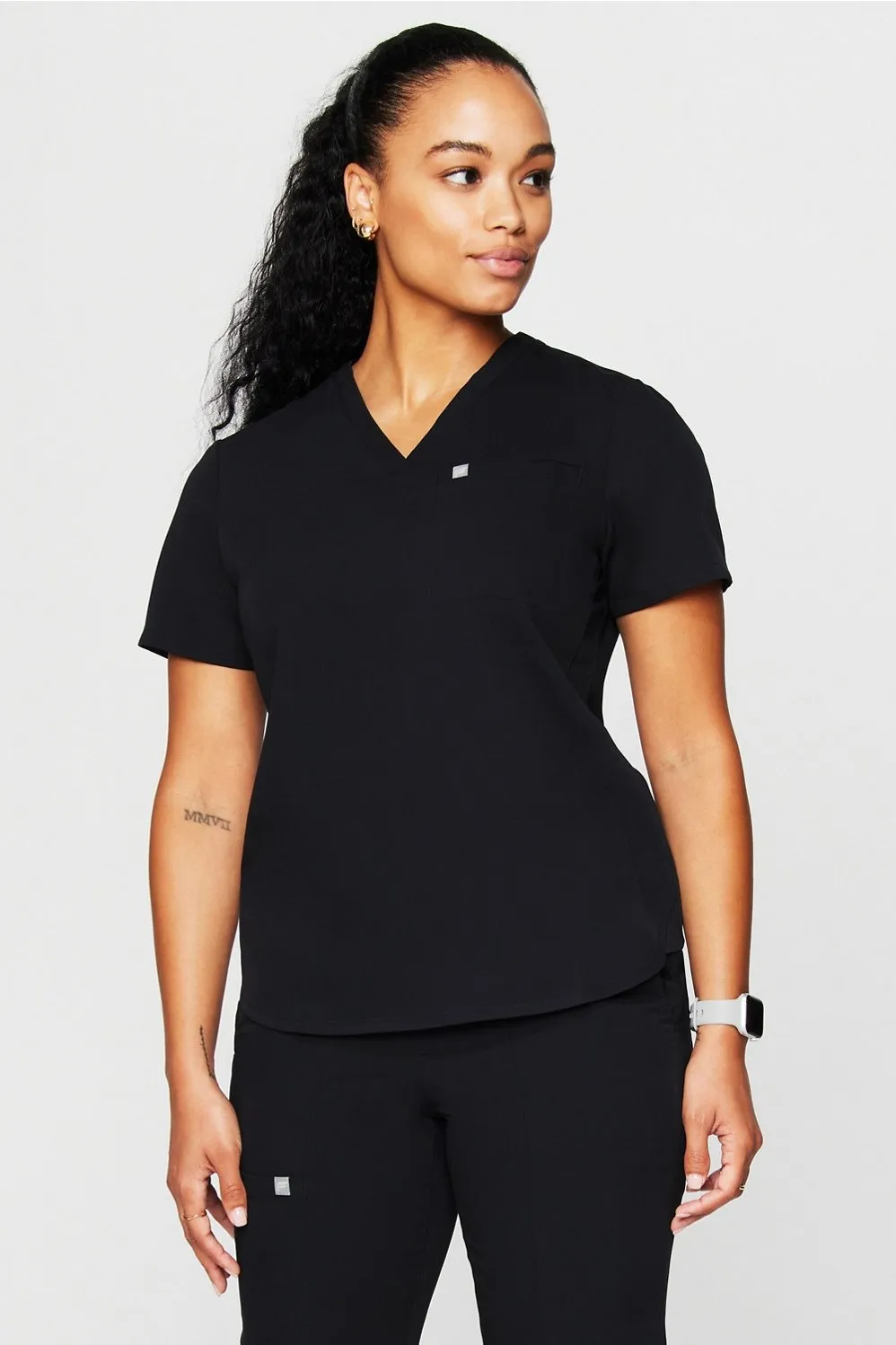 Vital 1-Pocket Scrub Top (Petite Fit) sold by Fabletics