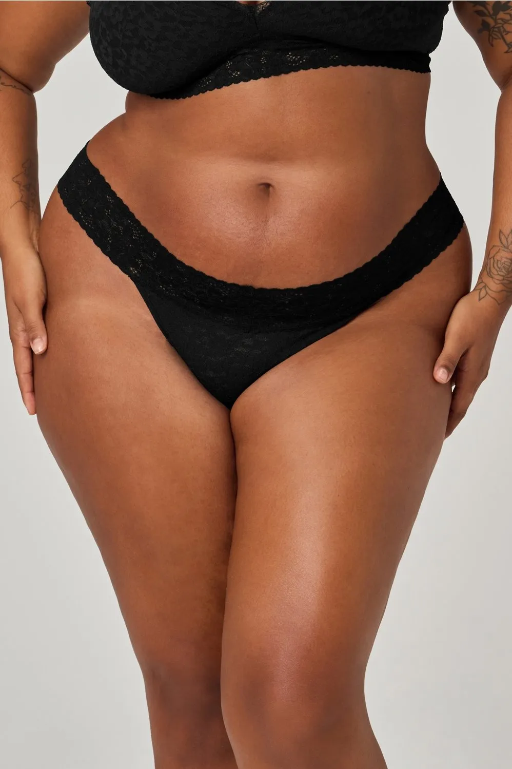 Lush Lace Thong sold by Fabletics