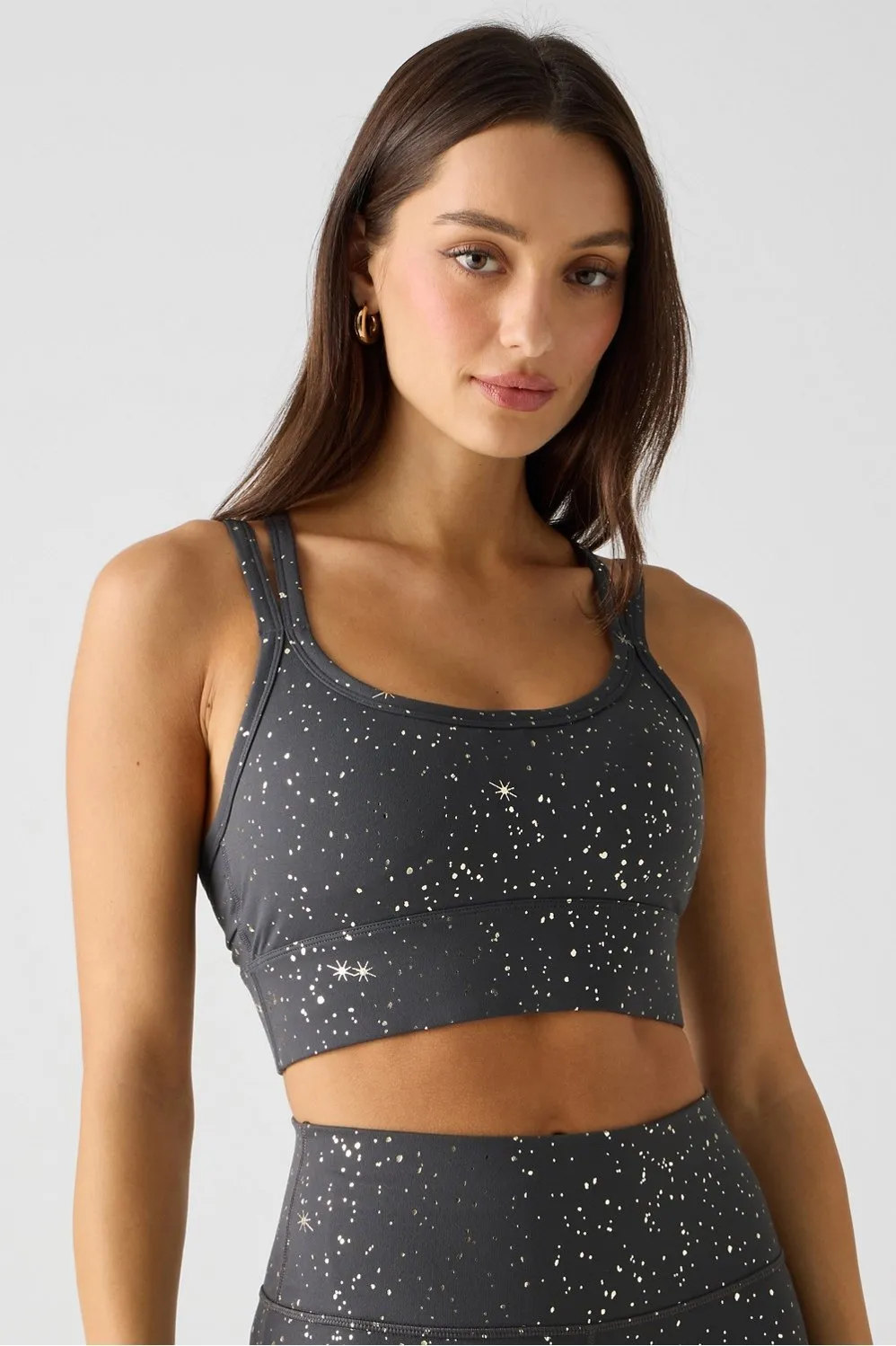 Principal Longline Medium Impact Sports Bra sold by Fabletics