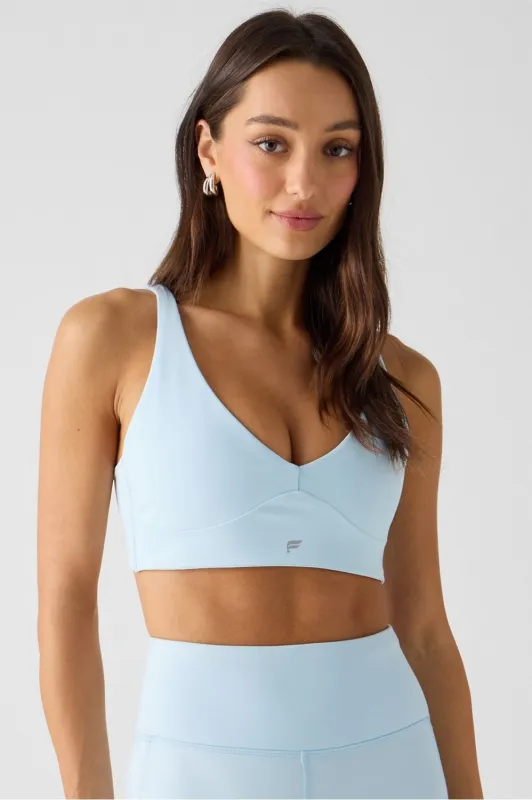 PureLuxe Longline Low Impact Bra sold by Fabletics