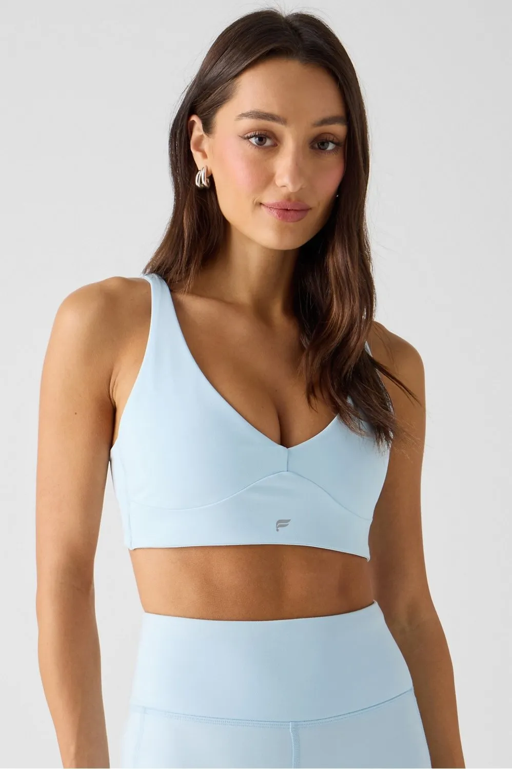 PureLuxe Longline Low Impact Bra sold by Fabletics