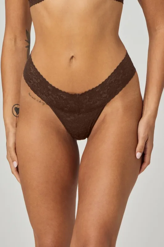 Lush Lace Thong sold by Fabletics