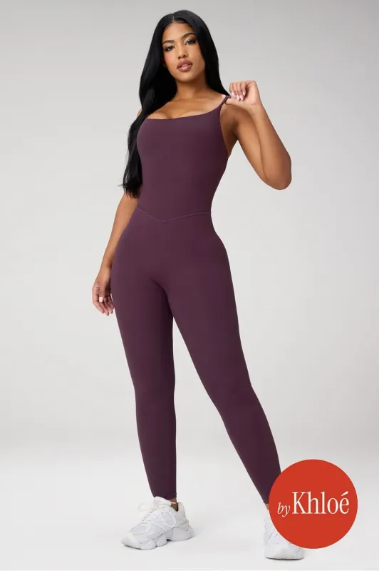 Booty Scrunch PureLuxe V-Back Jumpsuit sold by Fabletics