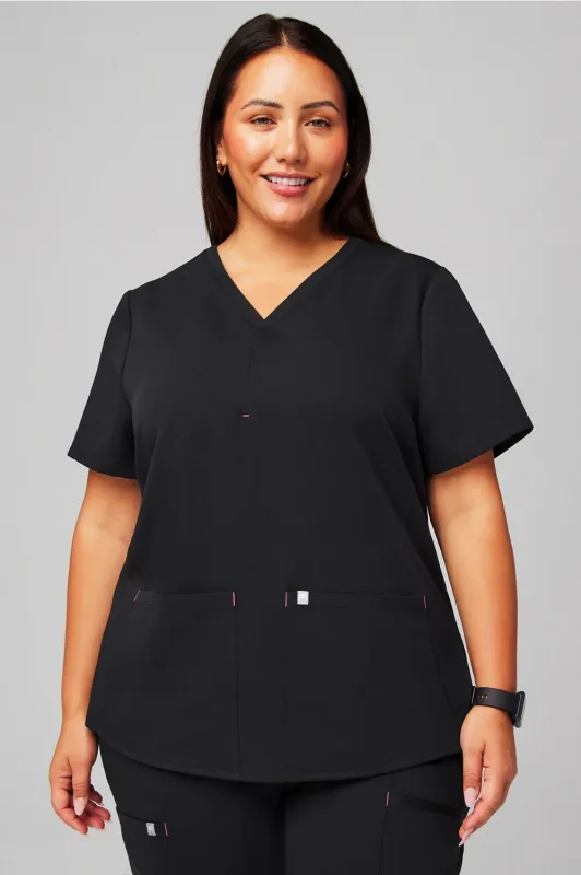 Method 2-Pocket Scrub Top sold by Fabletics