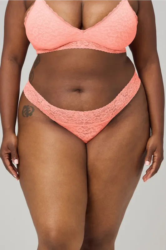 Lush Lace Thong sold by Fabletics