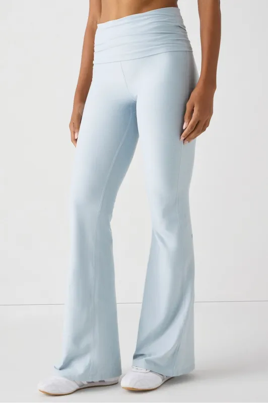 Cloud Jersey Foldover Flare sold by Fabletics