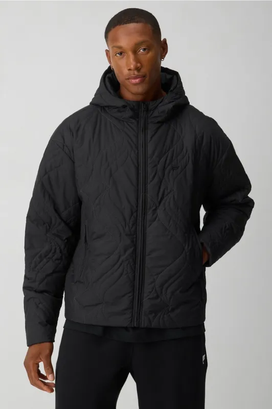 The Chateau Quilted Essential Puffer sold by Fabletics