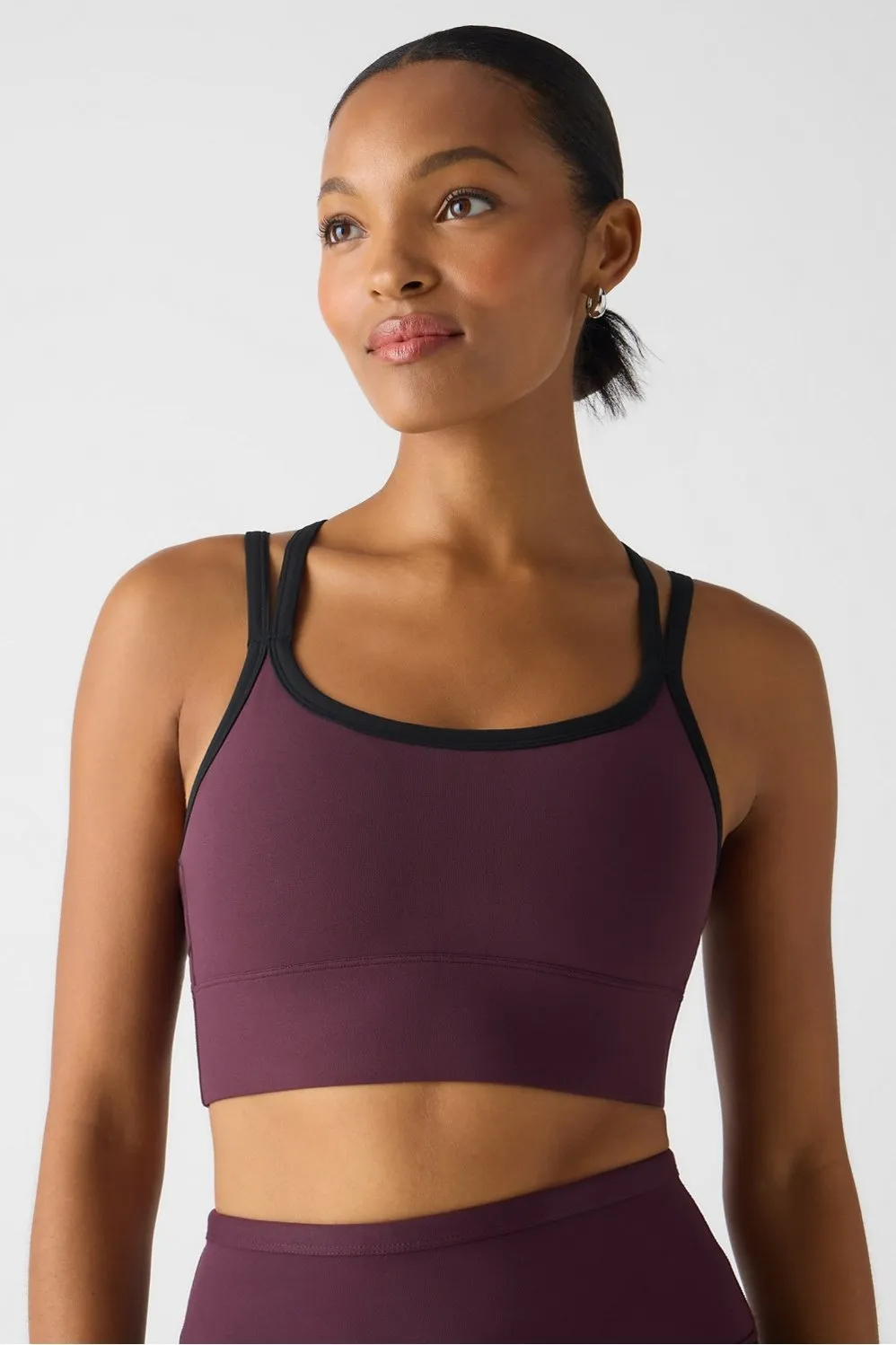 Principal Longline Medium Impact Sports Bra sold by Fabletics