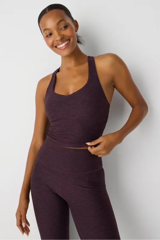 HeatherFlex Anywhere Cropped Built-In Bra Tank sold by Fabletics