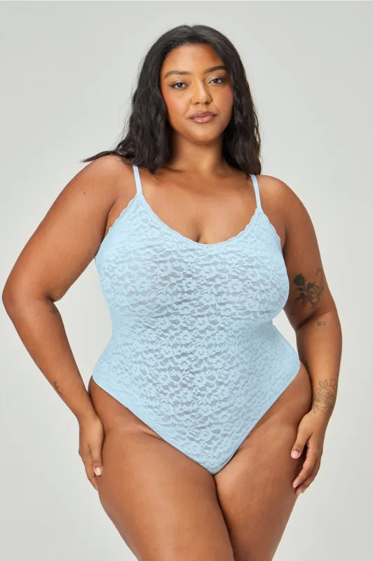 Lush Lace Strappy Bodysuit sold by Fabletics