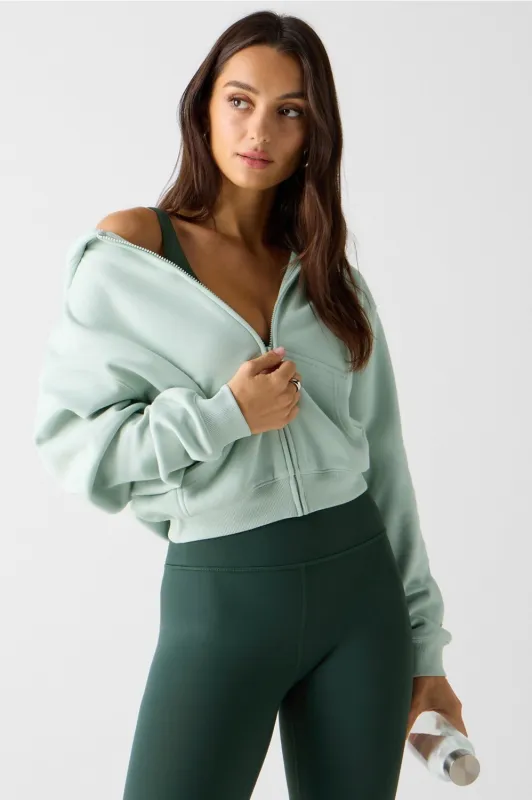 Cozy Fleece Full Zip Hoodie sold by Fabletics