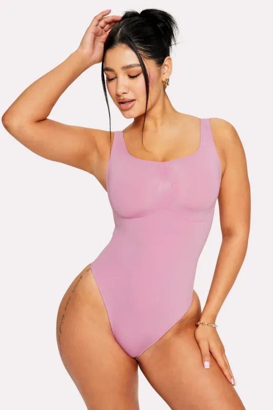 Nearly Naked Shapewear Thong Bodysuit sold by Fabletics