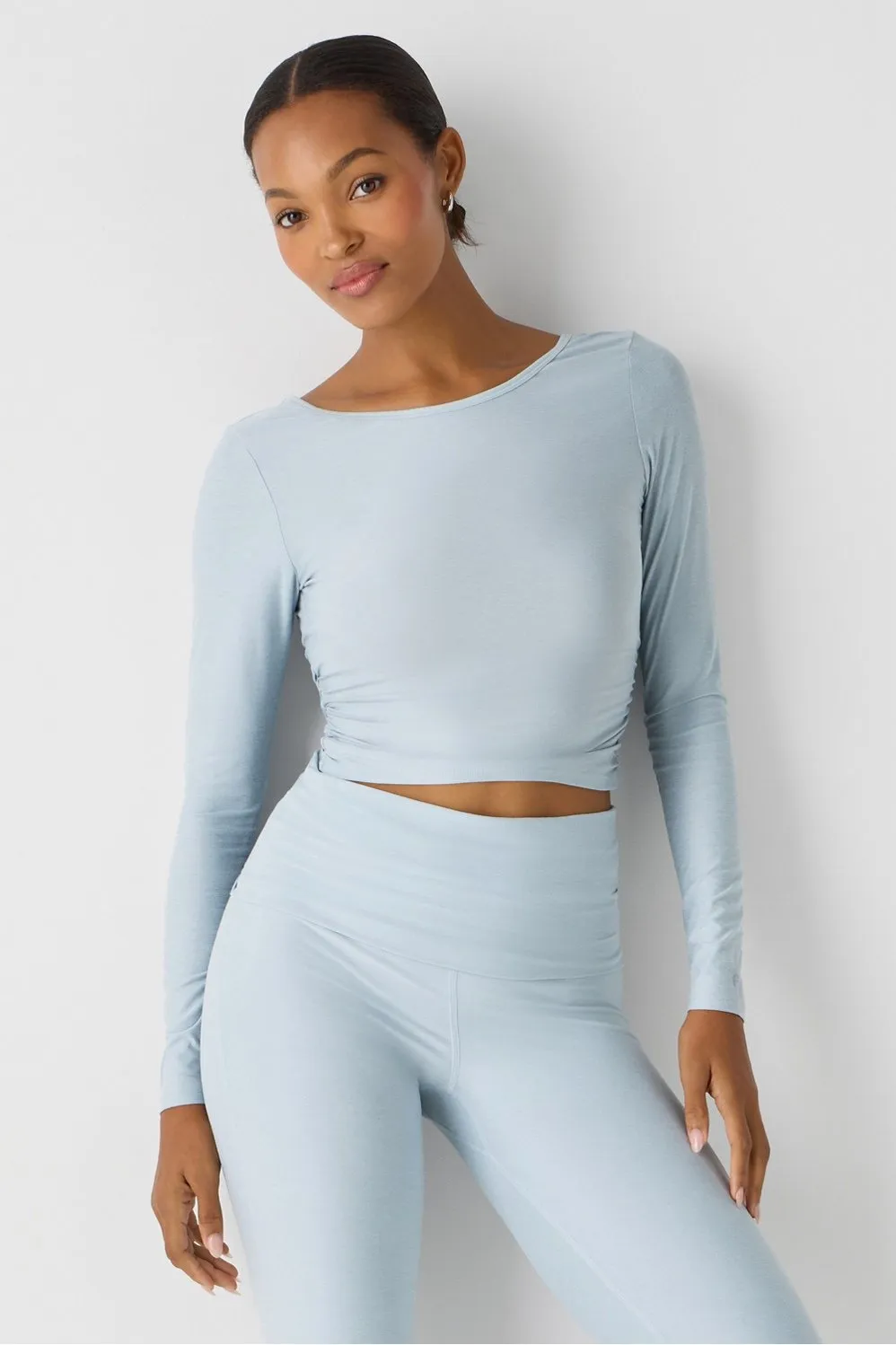 Whisper Crossover Long-Sleeve Top sold by Fabletics
