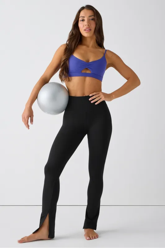 Pureluxe Keyhole Bra + Define Split Hem Pant 2-Piece Outfit sold by Fabletics