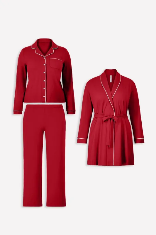 Cloud Jersey Sleep 3-Piece Bundle sold by Fabletics