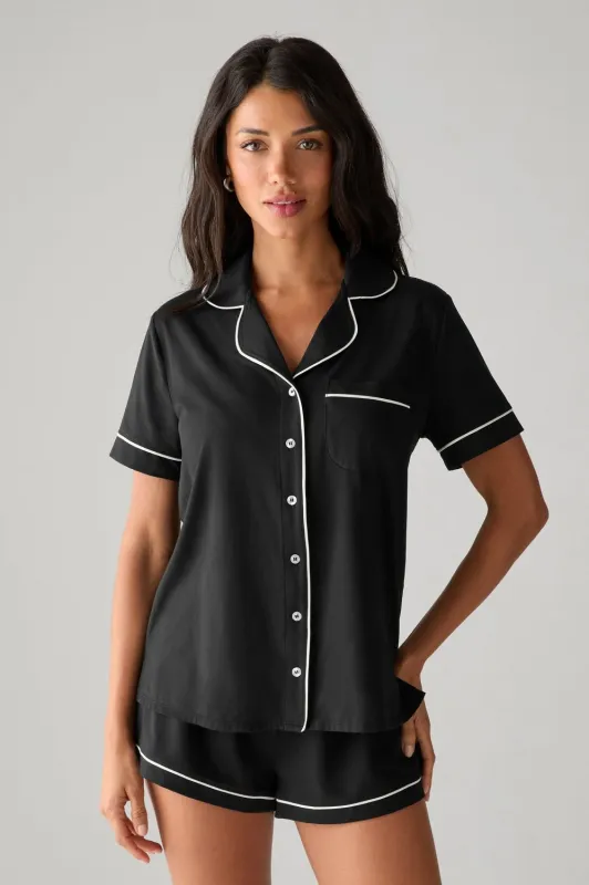 Cloud Jersey Sleep Short Sleeve Top sold by Fabletics