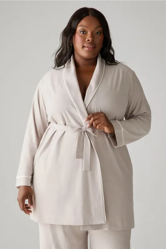 Cloud Jersey Sleep Robe sold by Fabletics