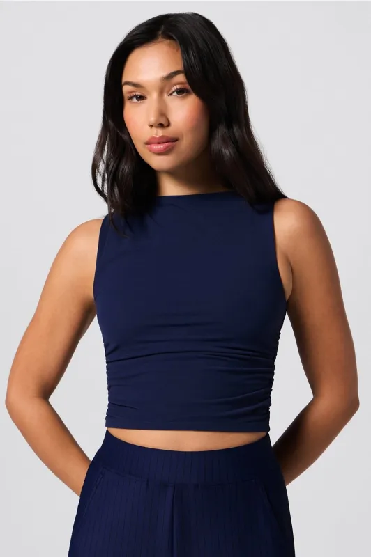 Sleek High Neck Top sold by Fabletics