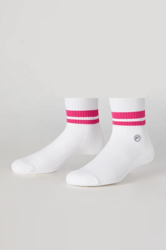 The Everyday Quarter Crew Sock sold by Fabletics