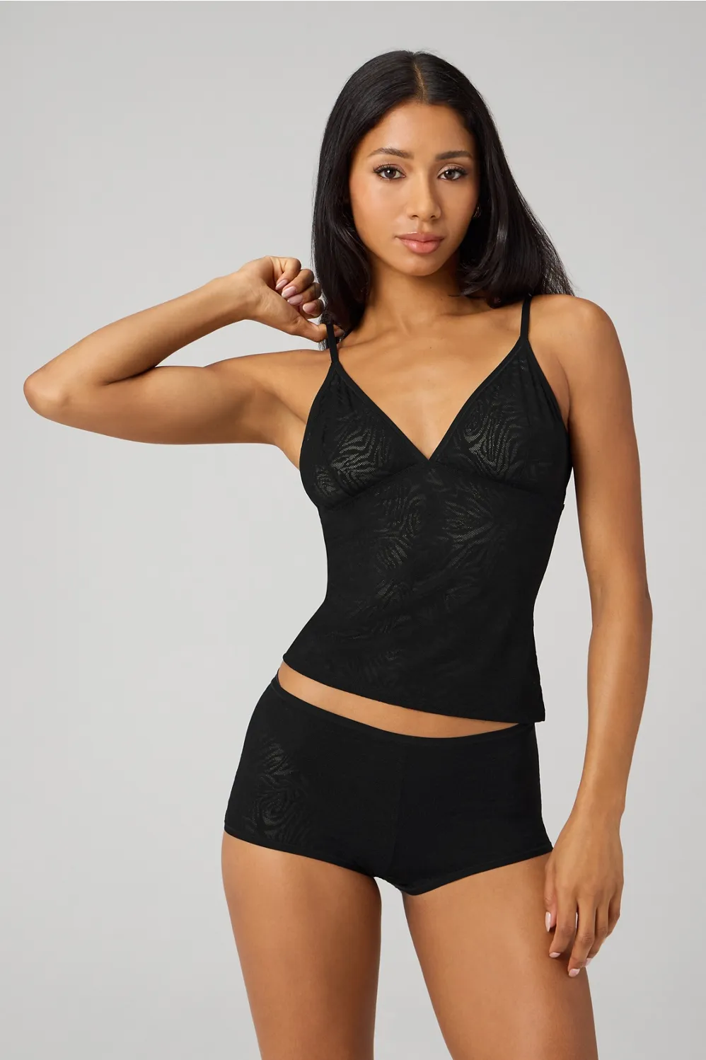 Hot Mesh Triangle Cami sold by Fabletics