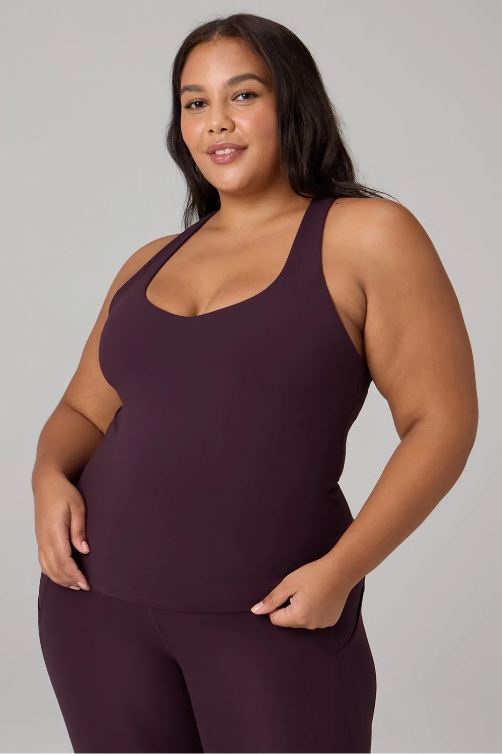 Anywhere Built-In Bra Tank sold by Fabletics