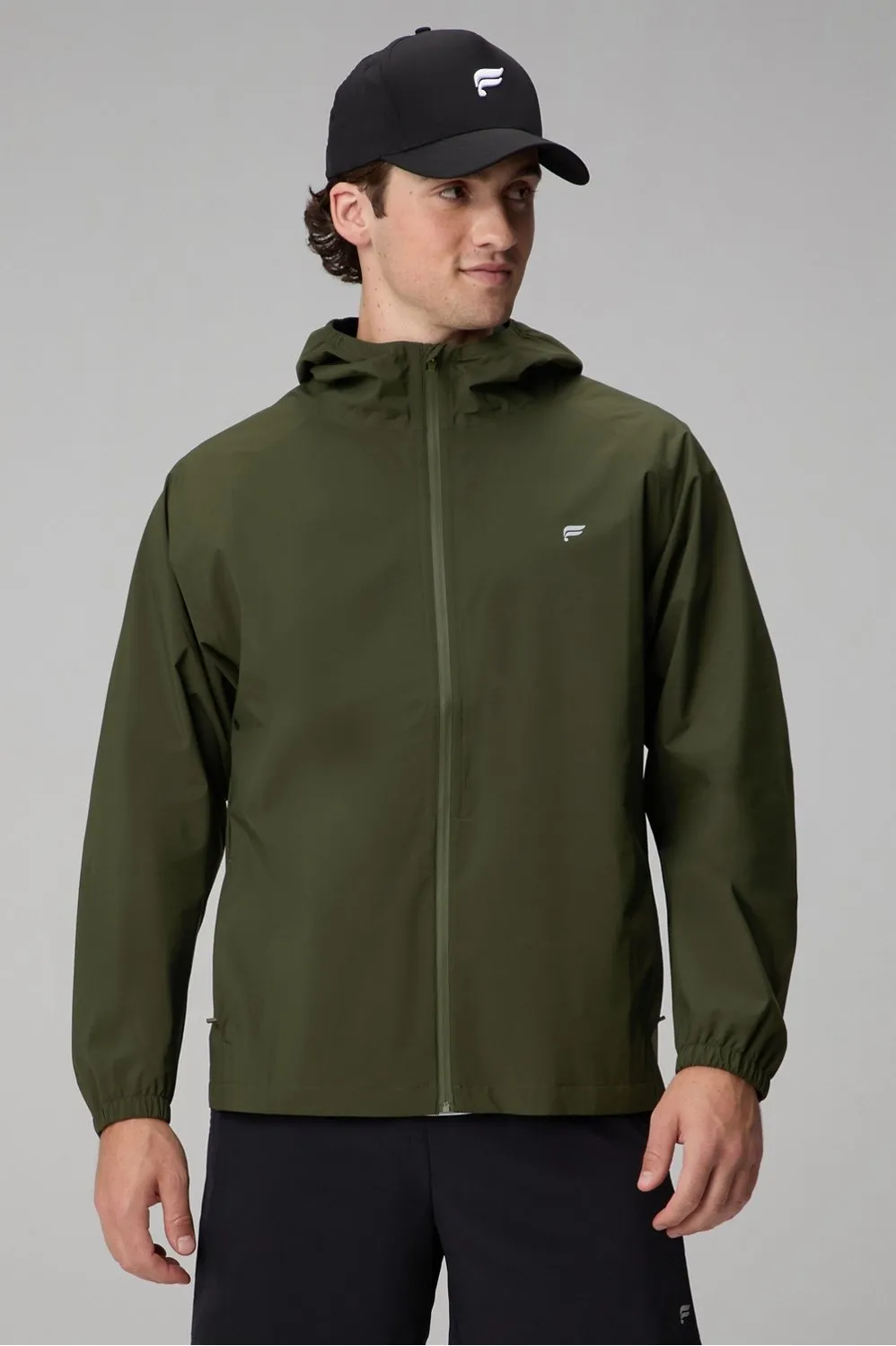 The Waterproof Rain Jacket sold by Fabletics