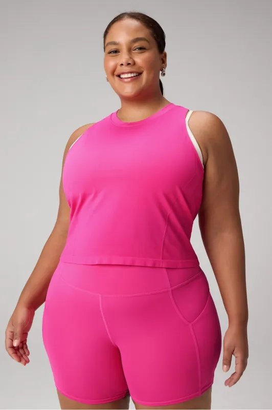 Feather Tech+ Racerback Cropped Tank sold by Fabletics