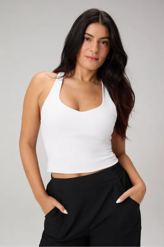 Anywhere PureLuxe Built-In Bra Tank sold by Fabletics